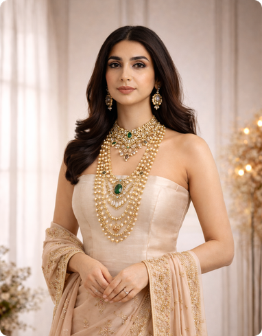 Satpara-Oval Set