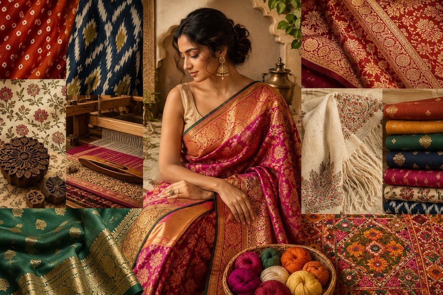 The Rich Heritage of Traditional Textiles of India: History, Art & Culture